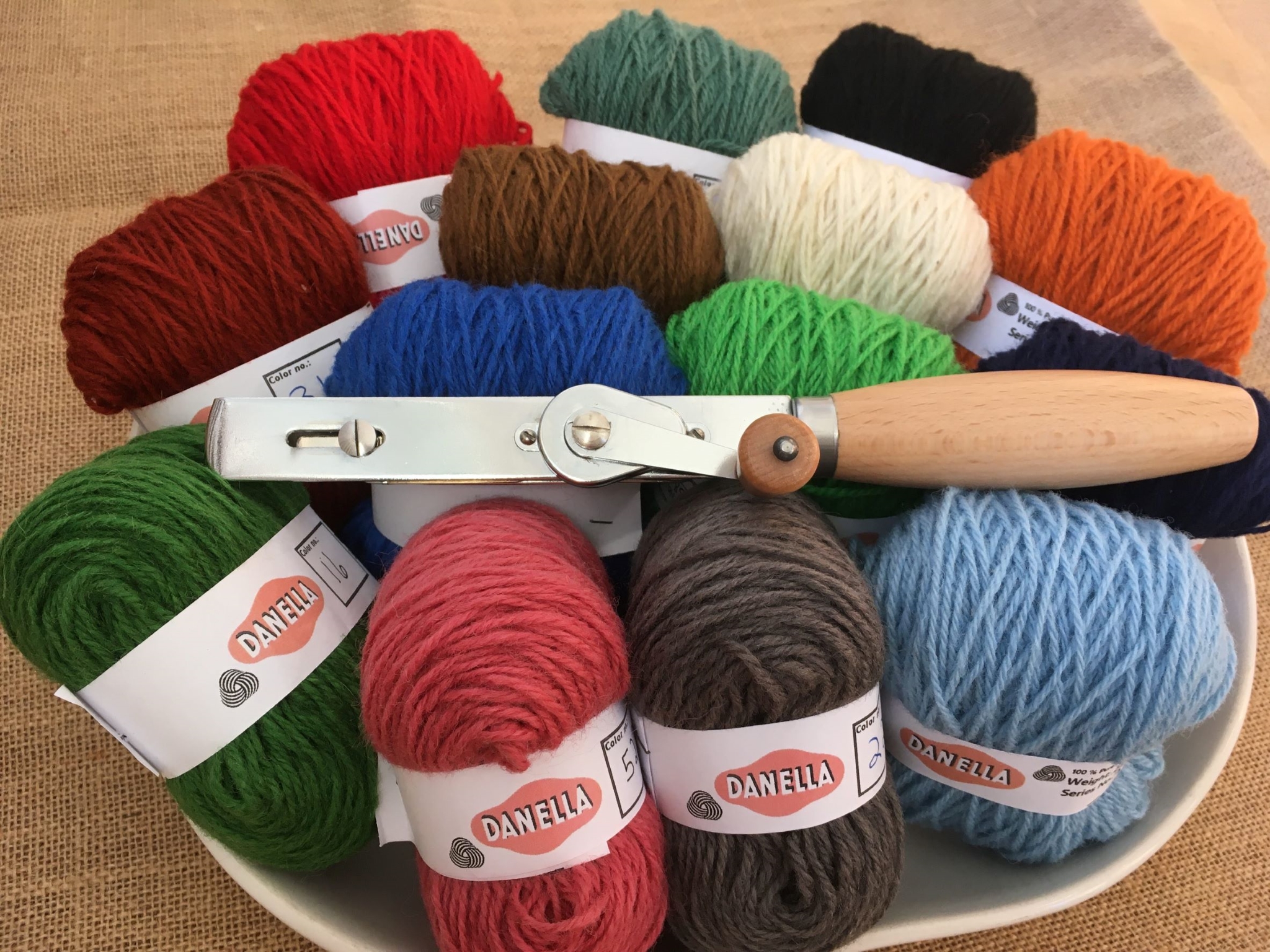 Danella Hooked Yarn and Canvas